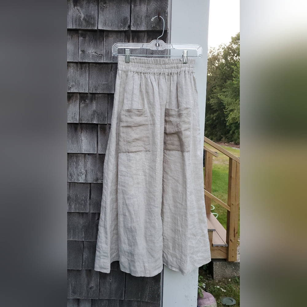 Not Perfect Linen Sion Skirt